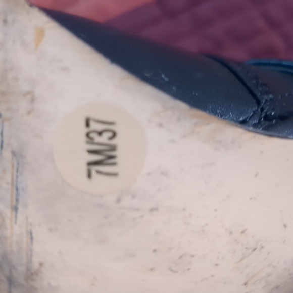 LORD & TAYLOR* 3 buckled strap studded block heel side zip moto boots - Picture 11 of 16